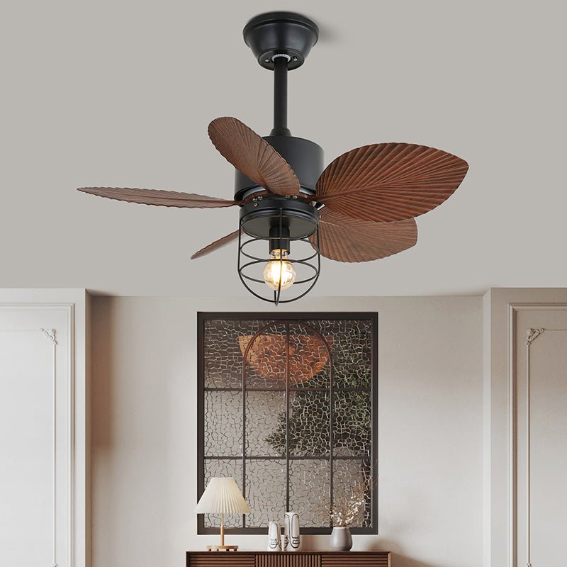 Ventilador de techo con luz Rejana en un loft industrial – imagen 3