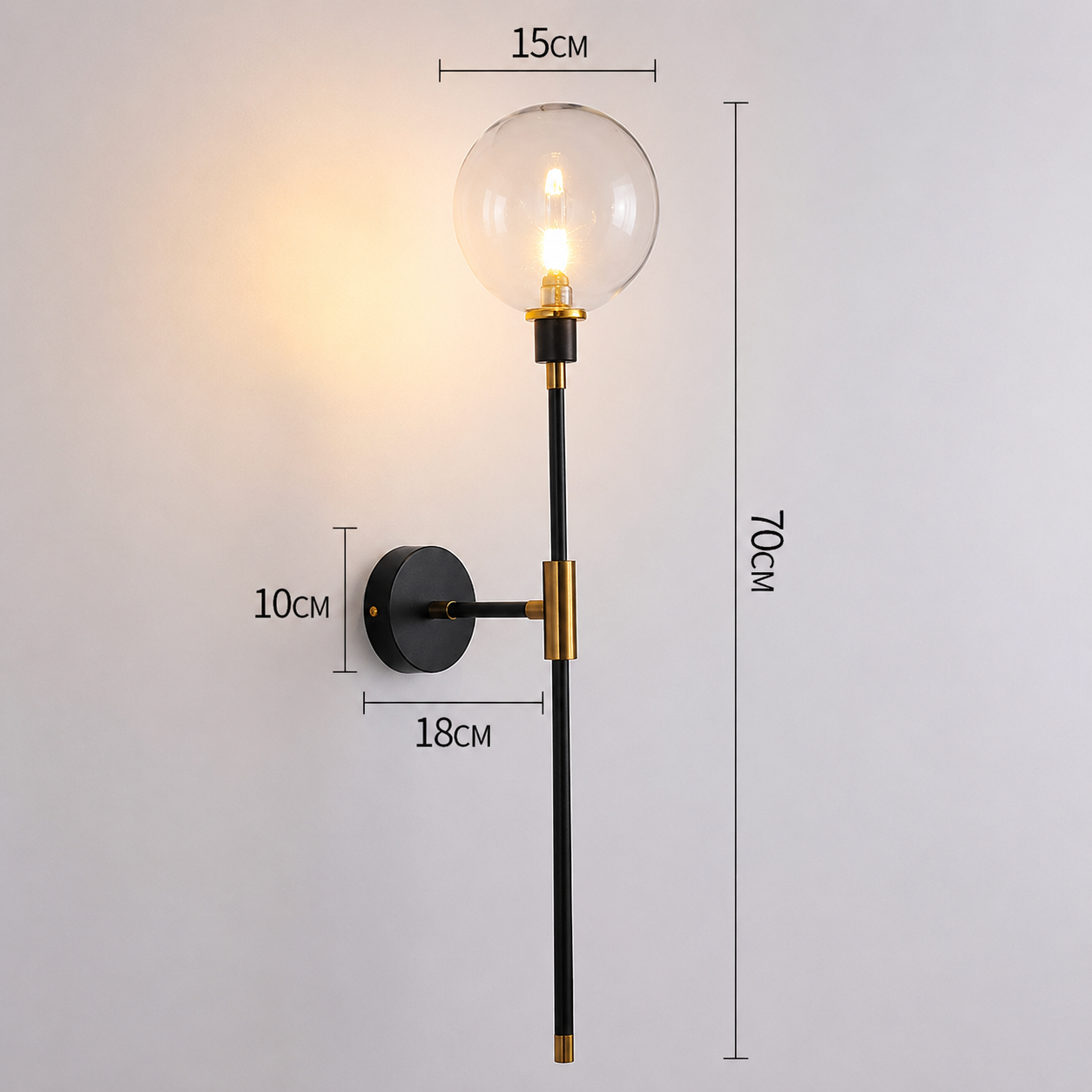 LumaZen - Lámpara de Pared LED Estilo Moderno y Eficiente