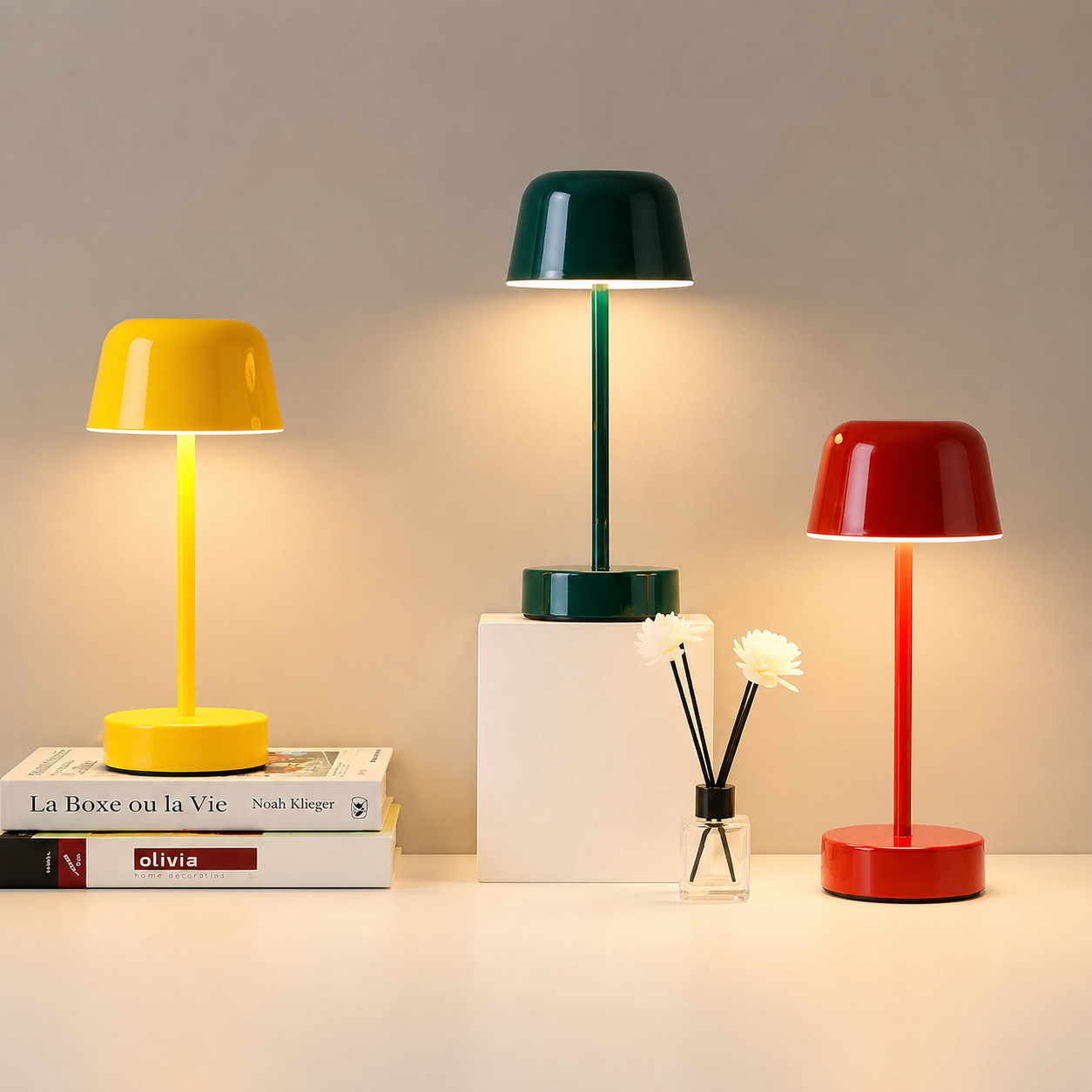LumiMesa - Lámpara de Mesa LED Recargable y Regulable