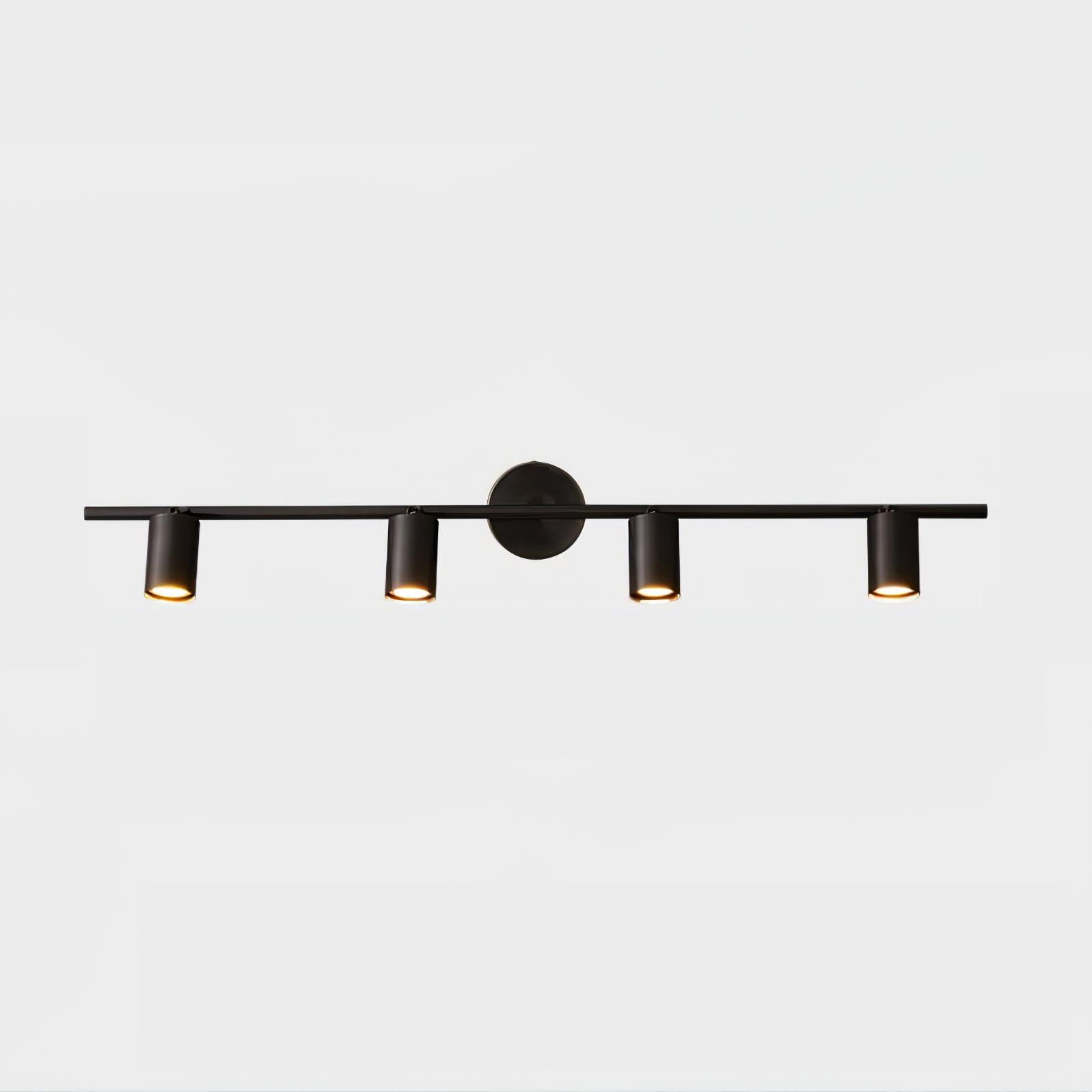 Luz de Pared Spot Rotativa de Cobre con Cabezas LED – Iluminación Interior Ajustable 10