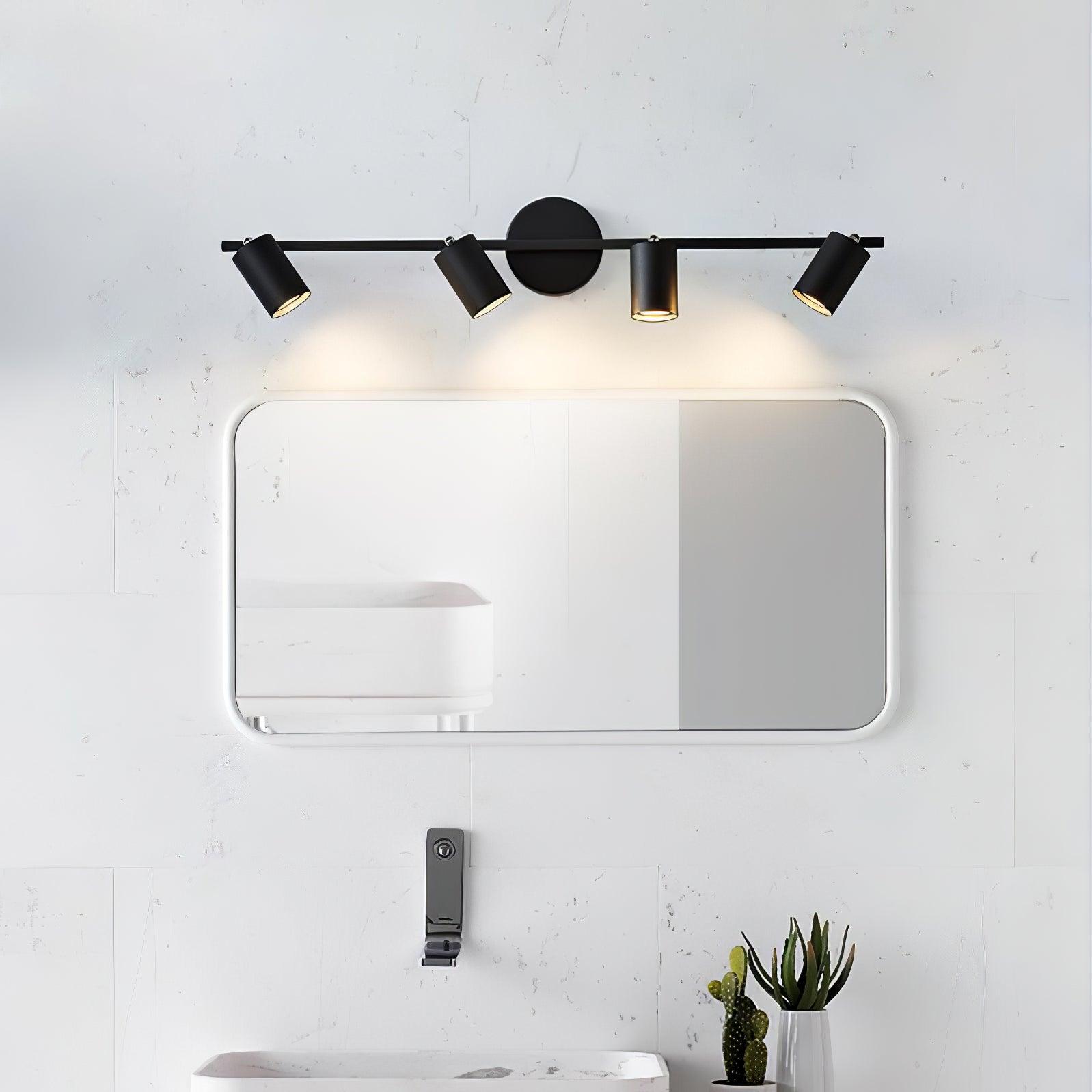 Luz de Pared Spot Rotativa de Cobre con Cabezas LED – Iluminación Interior Ajustable 5