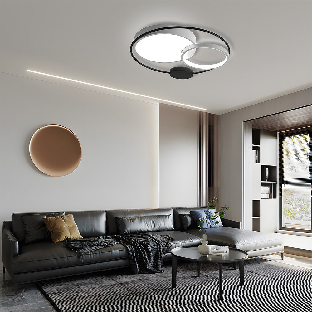 Luz de Techo LED Circular de Diseño Minimalista para Dormitorio – Eficiente y Estilosa 0