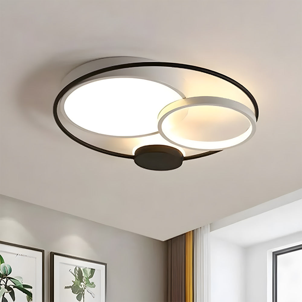 Luz de Techo LED Circular de Diseño Minimalista para Dormitorio – Eficiente y Estilosa 1