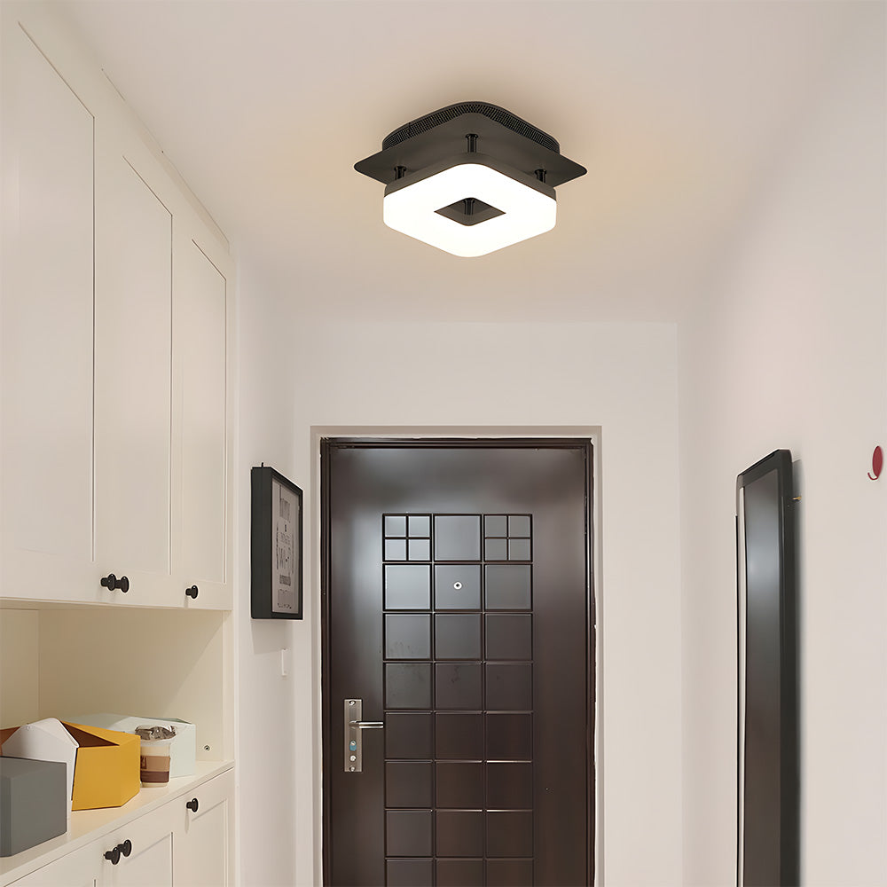 Luz de Techo LED Cuadrada Moderna de Acrílico para Pasillo 4
