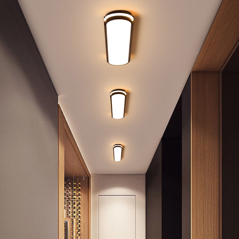 Luz de Techo LED de Acrílico Industrial para Sala de Estar – Diseño Minimalista y Eficiencia Energética 4