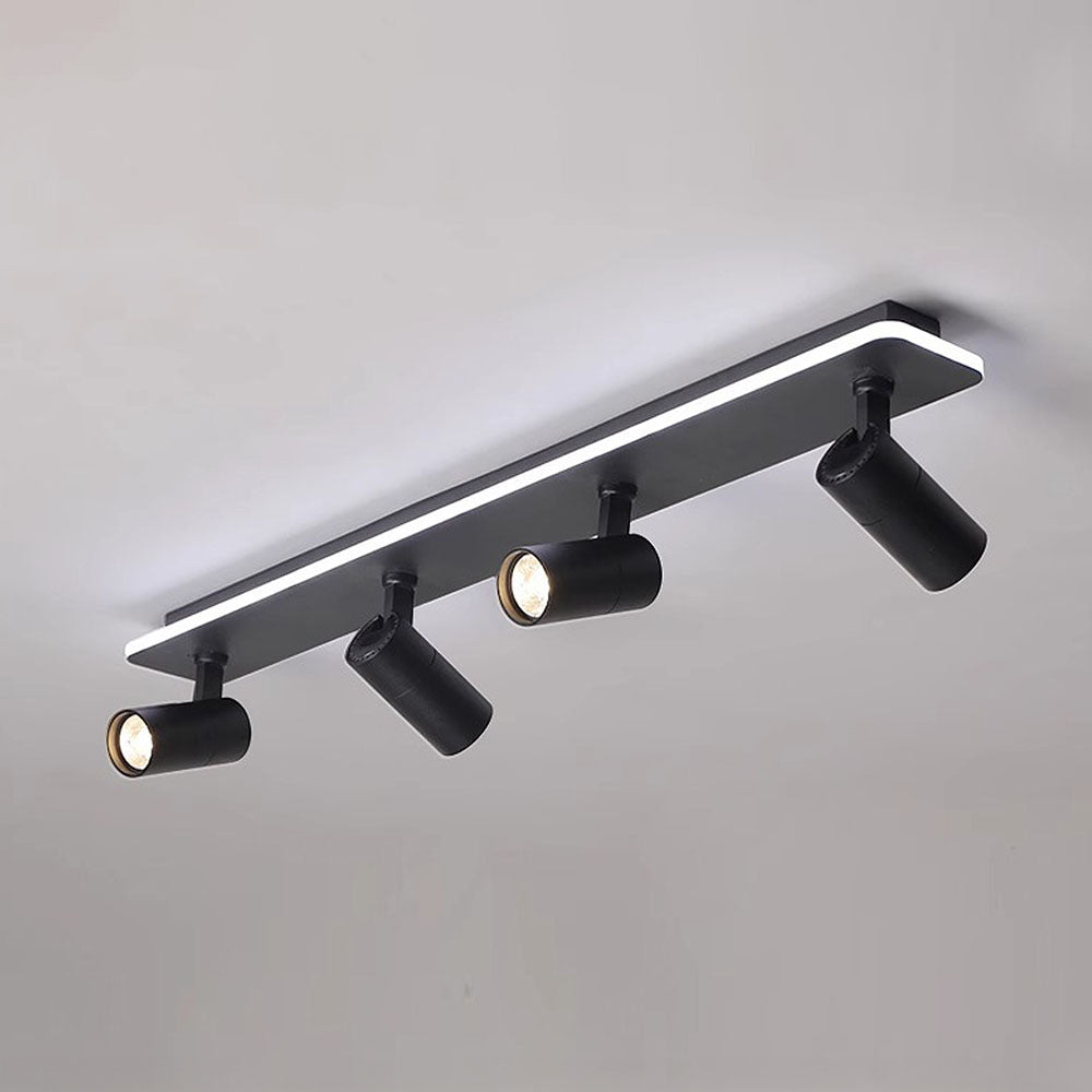 Luz de Techo Simple en Negro y Blanco para Cocina – Iluminación LED Eficiente 10