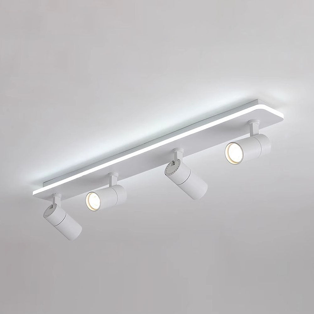Luz de Techo Simple en Negro y Blanco para Cocina – Iluminación LED Eficiente 14