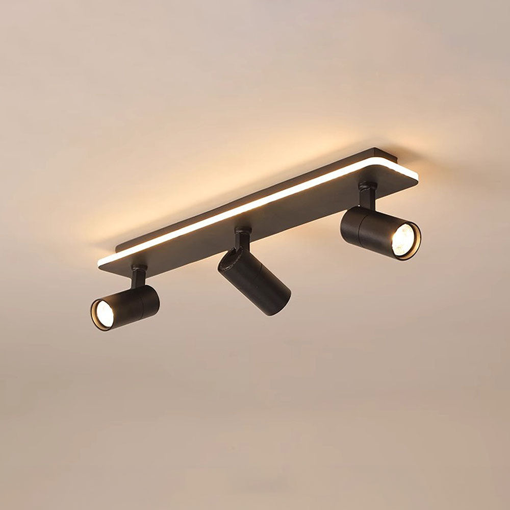 Luz de Techo Simple en Negro y Blanco para Cocina – Iluminación LED Eficiente 6