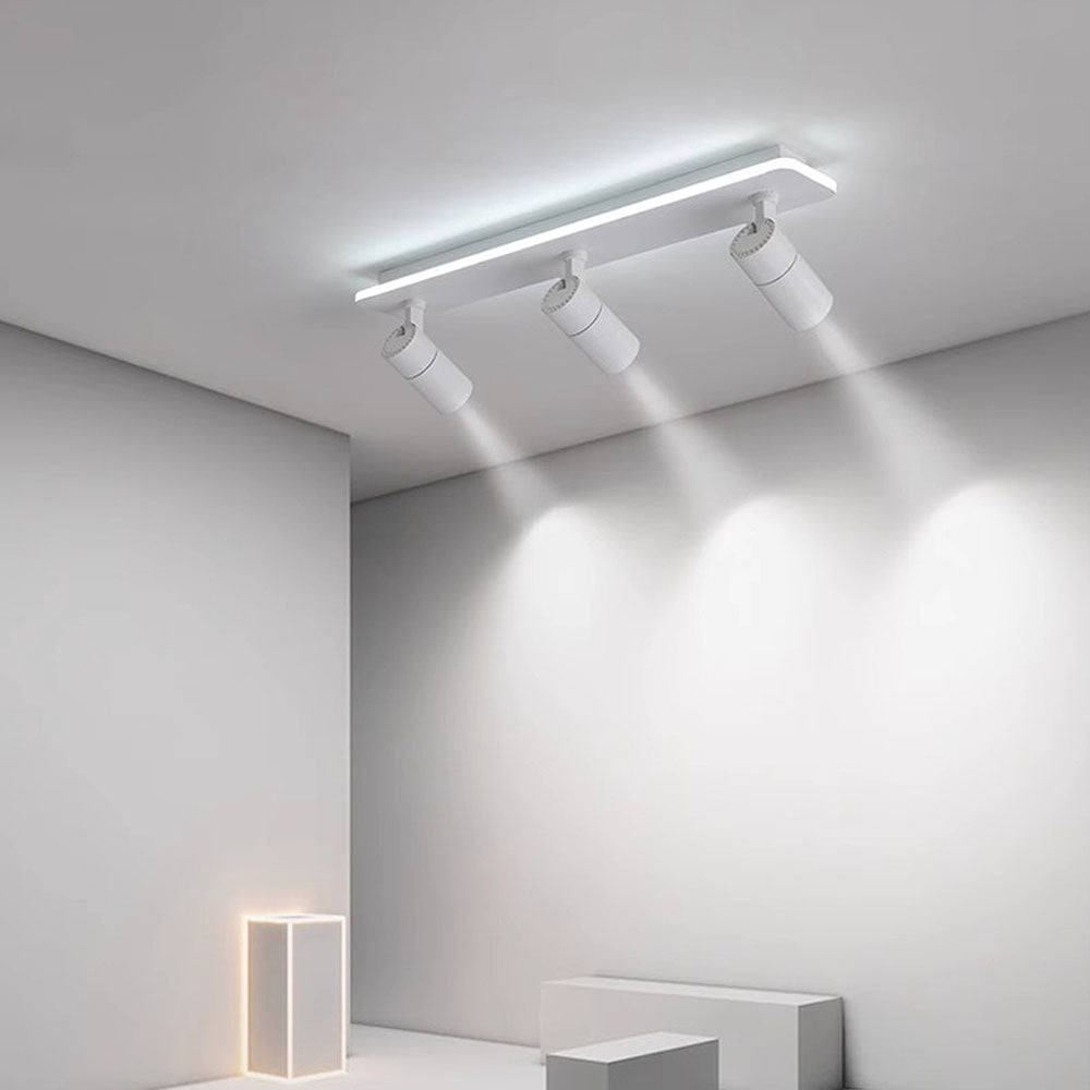 Luz de Techo Simple en Negro y Blanco para Cocina – Iluminación LED Eficiente 9