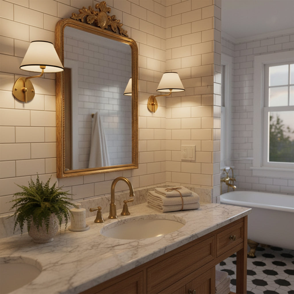 Aplique de pared Mareta en un salón clásico – imagen 27