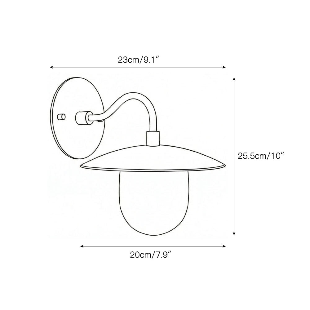 Aplique de pared de latón Tazela – versión de 1 luz