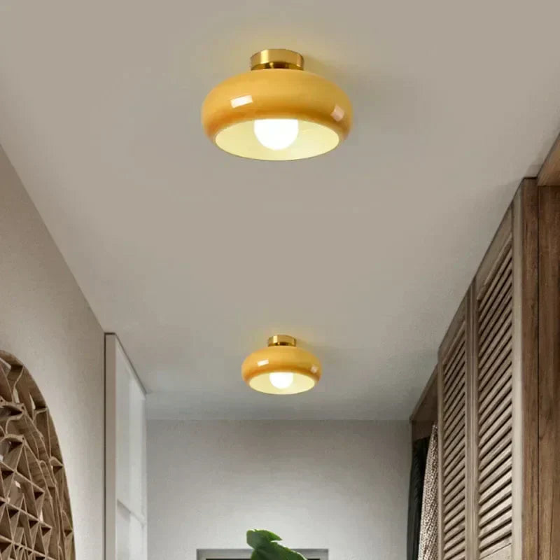 Vidralis - Lámpara Colgante de Vidrio y LED
