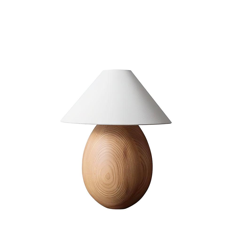 Lámpara de mesa Inuez de madera – vista principal