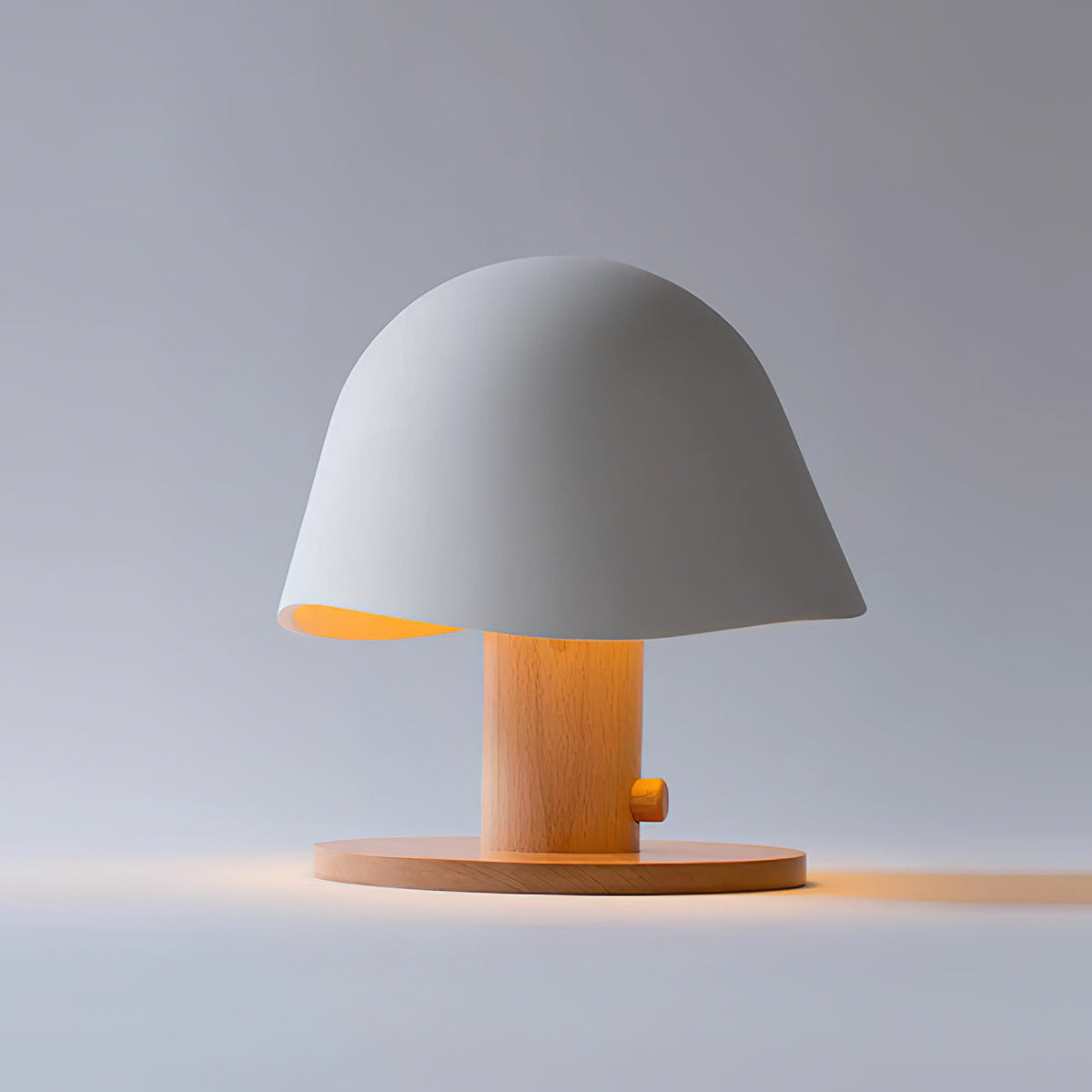 Lámpara de mesa seta Bosquela en un salón acogedor – imagen 11