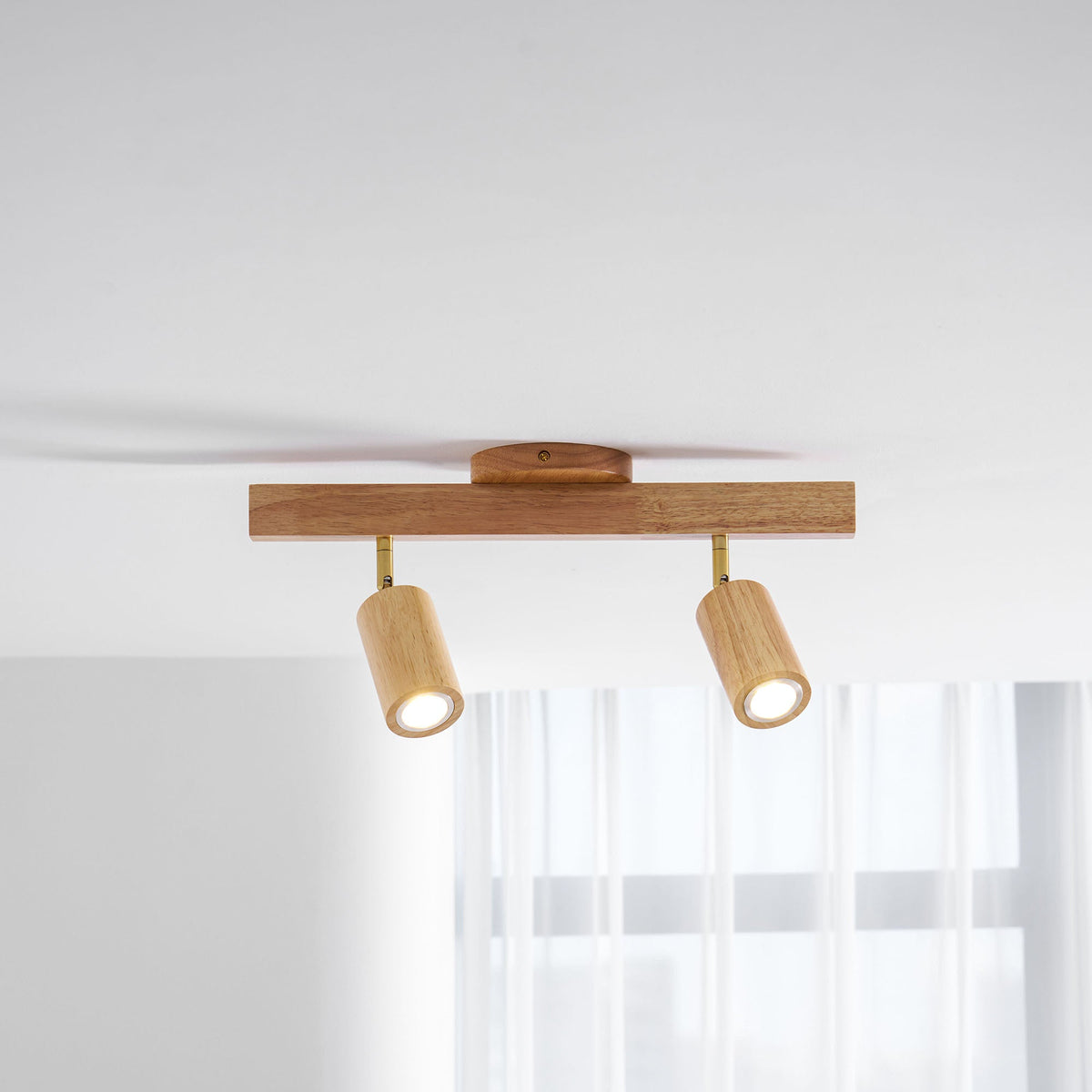Lámpara de techo de focos Ebanel en un salón acogedor – imagen 23