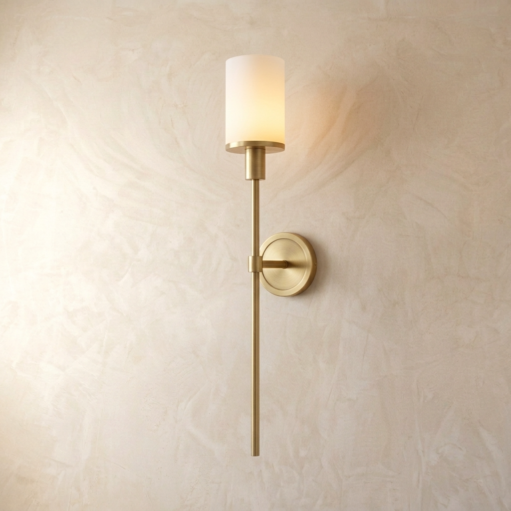Aplique de pared de alabastro Walba – vista principal
