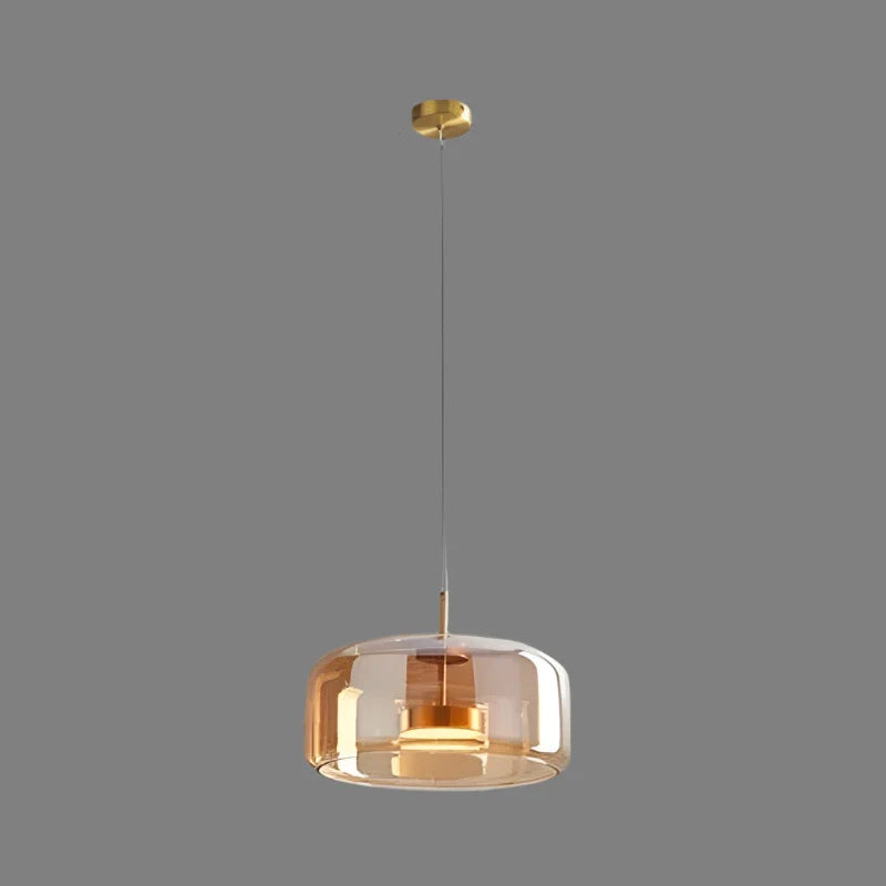 VitraLume - Lámpara Colgante de Vidrio Elegante y Moderna