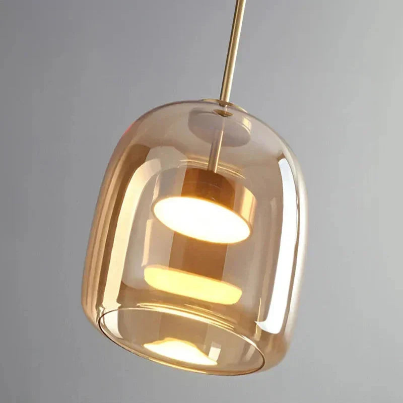 VitraLume - Lámpara Colgante de Vidrio Elegante y Moderna
