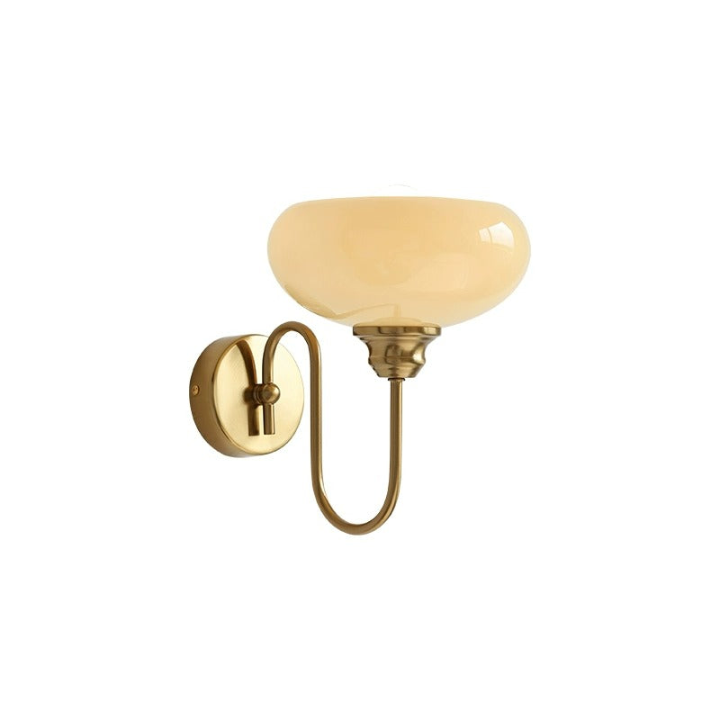 Aplique de pared de cristal Pomela en un dormitorio acogedor – imagen 26