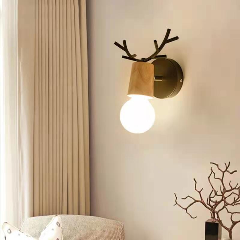 Cervalia - Aplique de Pared Natural Diseño Rústico y Elegante