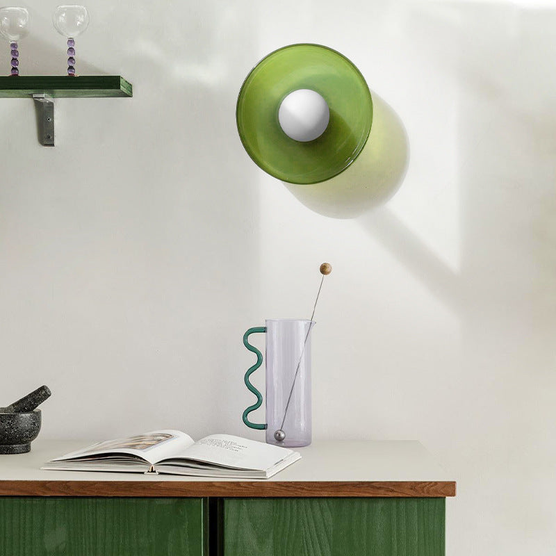 ClaraVitrio – Lámpara de Techo Moderna de Vidrio Elegante