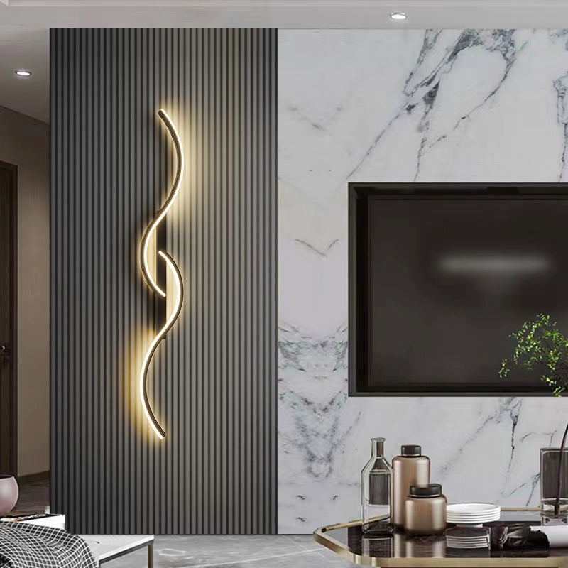 Lorena - Lámpara de Pared LED Minimalista de Hierro - Diseño Moderno y Elegante