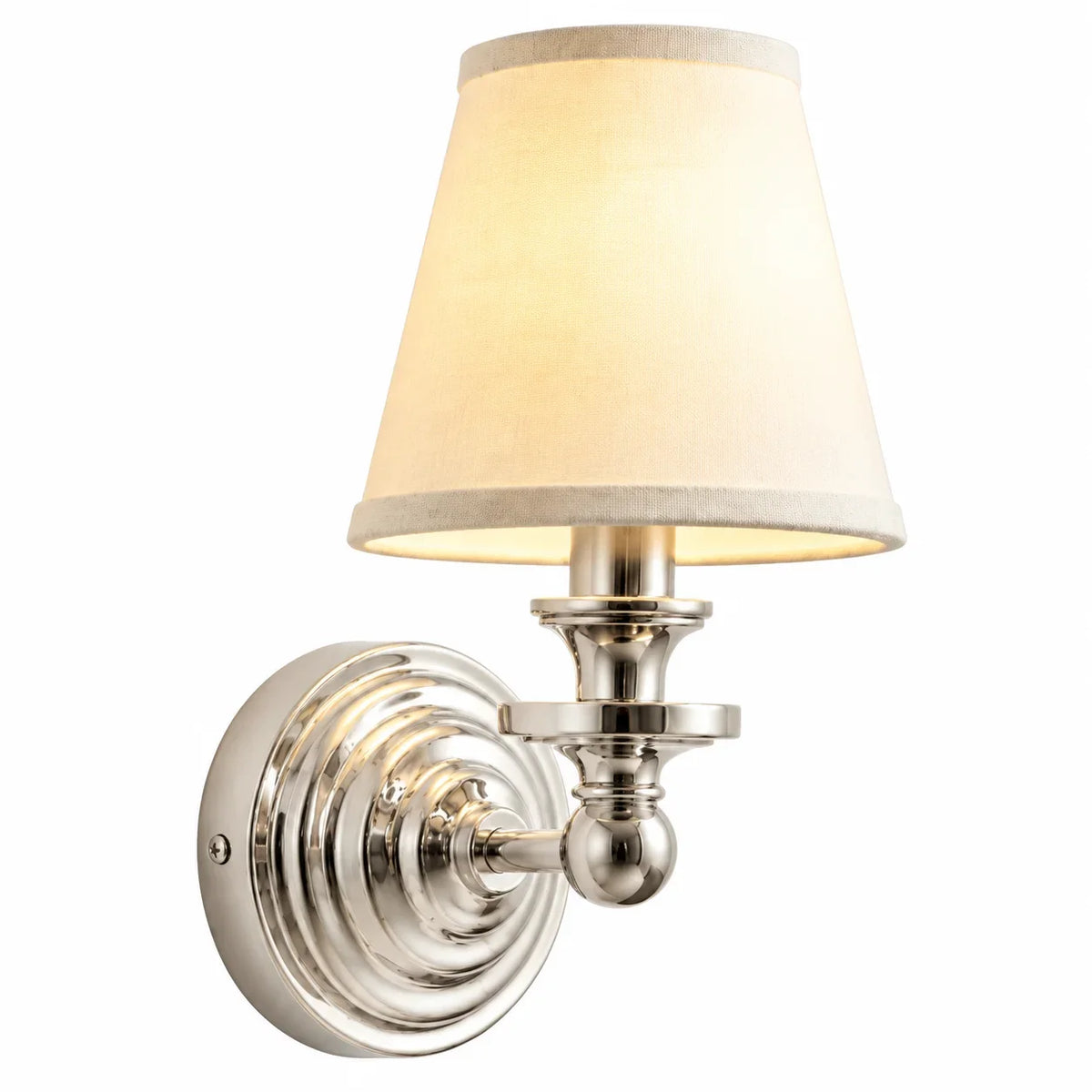 Aplique de pared retro Brezina junto a un cabecero – imagen 27