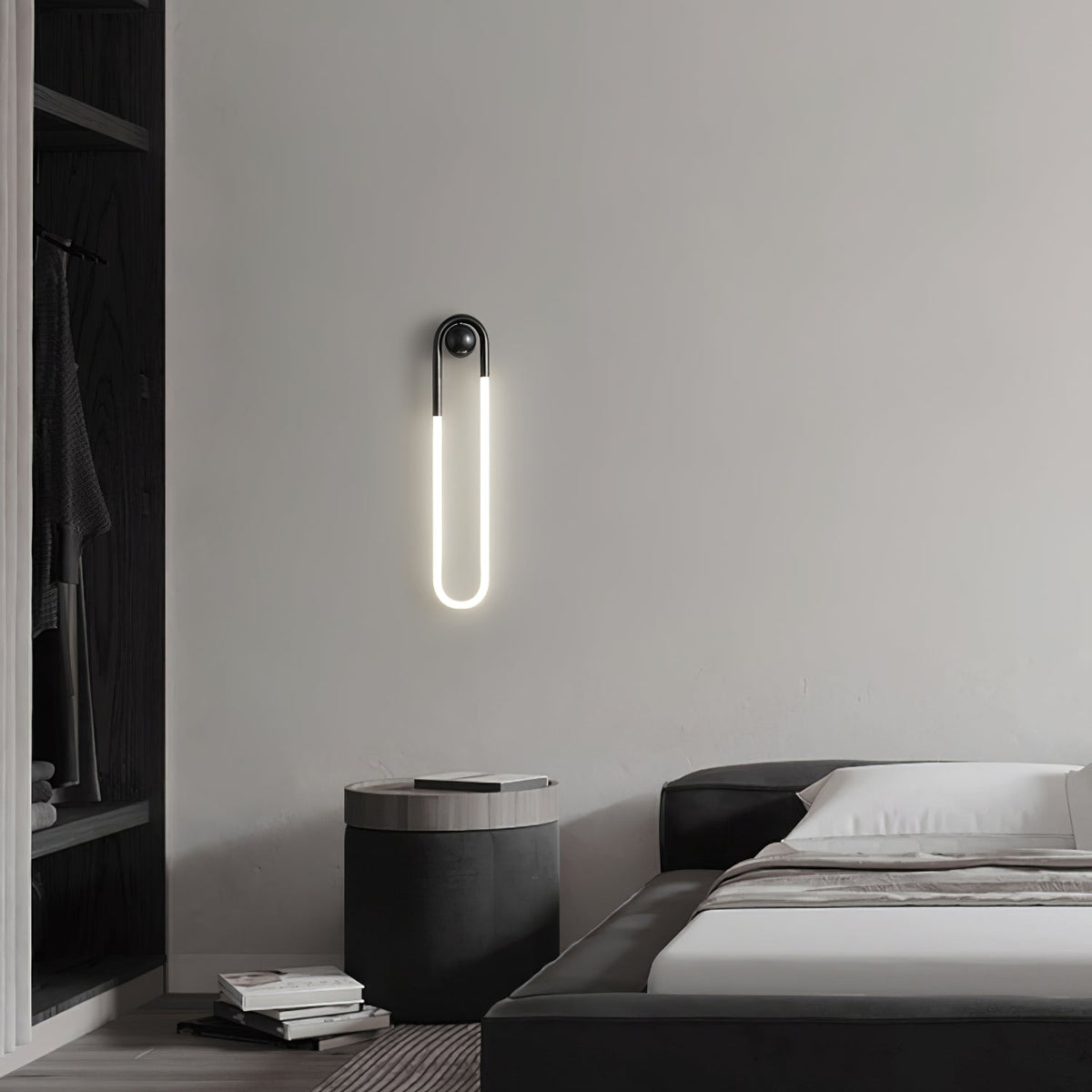 Aplique de pared LED Lazena en un salón contemporáneo – imagen 18