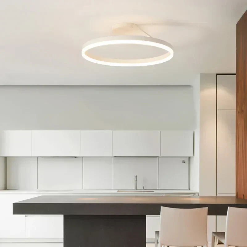 LuzÁrtica - Lámpara de Techo LED Escandinava y Romántica