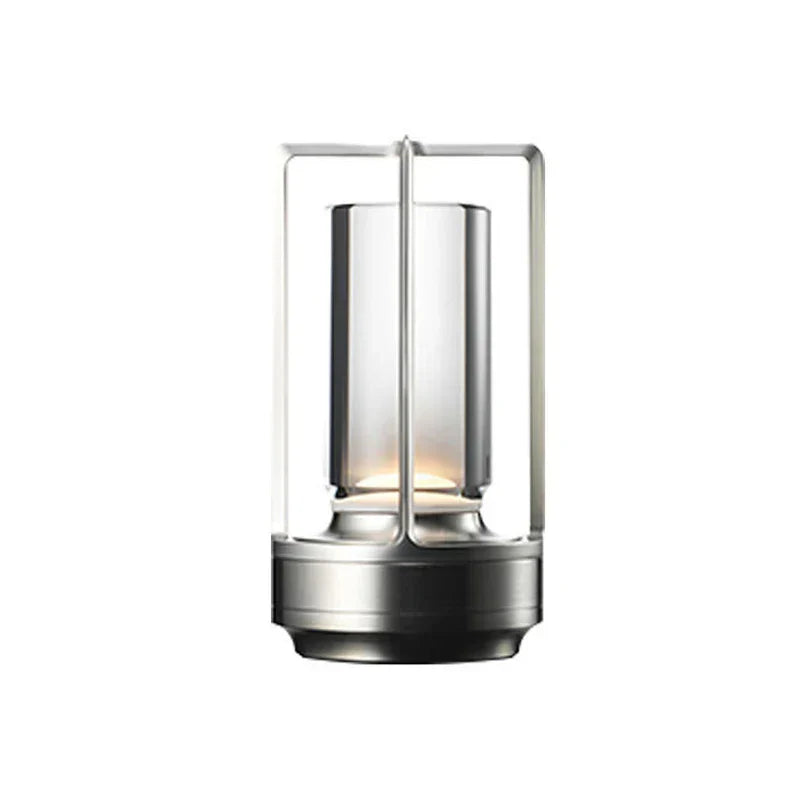BrillaCristal - Lámpara de Mesa LED Inalámbrica y Elegante