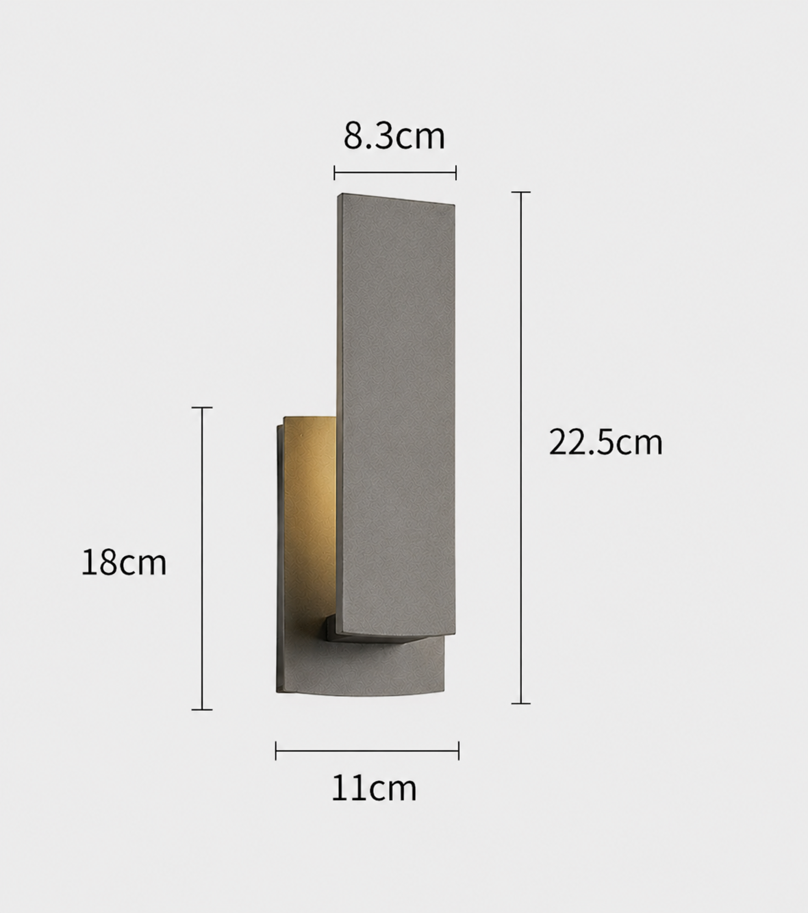 ClimaLuz – Lámpara de Pared Exterior Resistente IP65