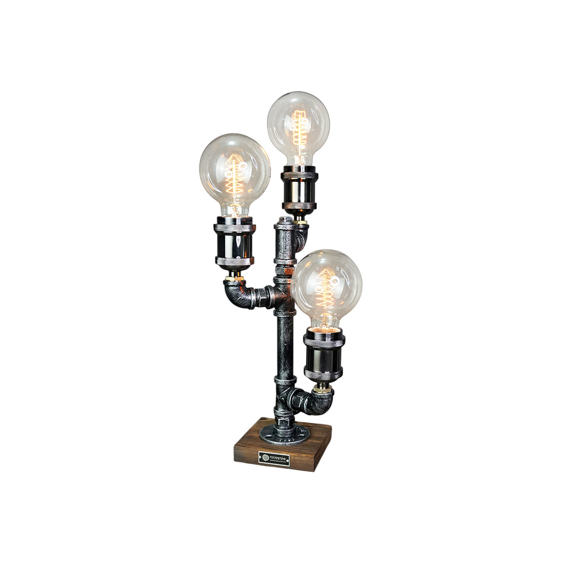 Lámpara de mesa industrial Tuvero – vista principal