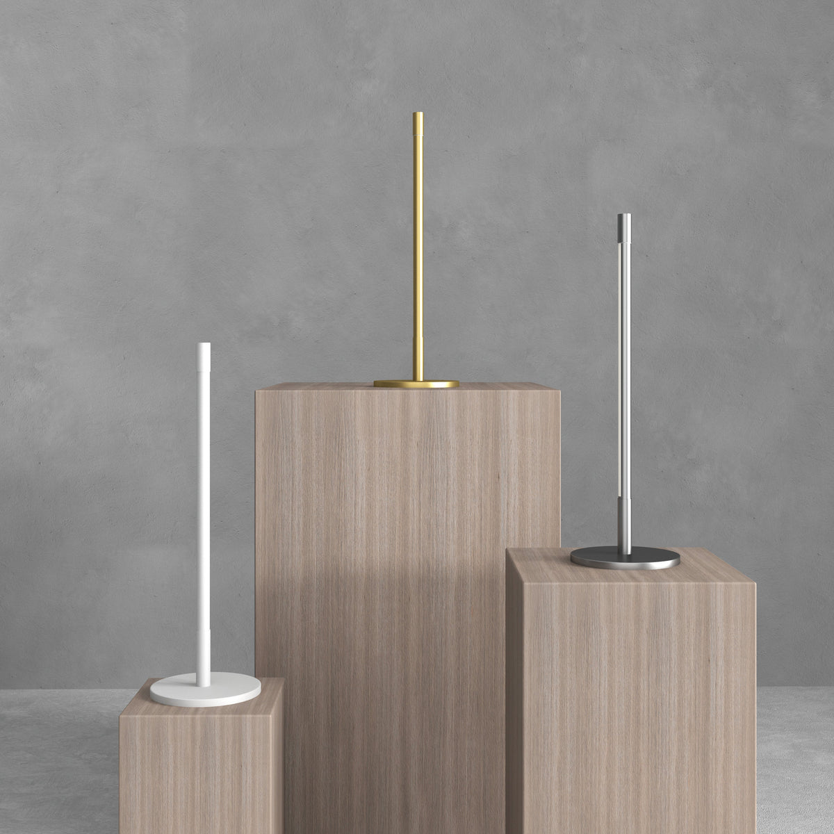 Lámpara de mesa LED lineal Esbela sobre una mesita de noche – imagen 11
