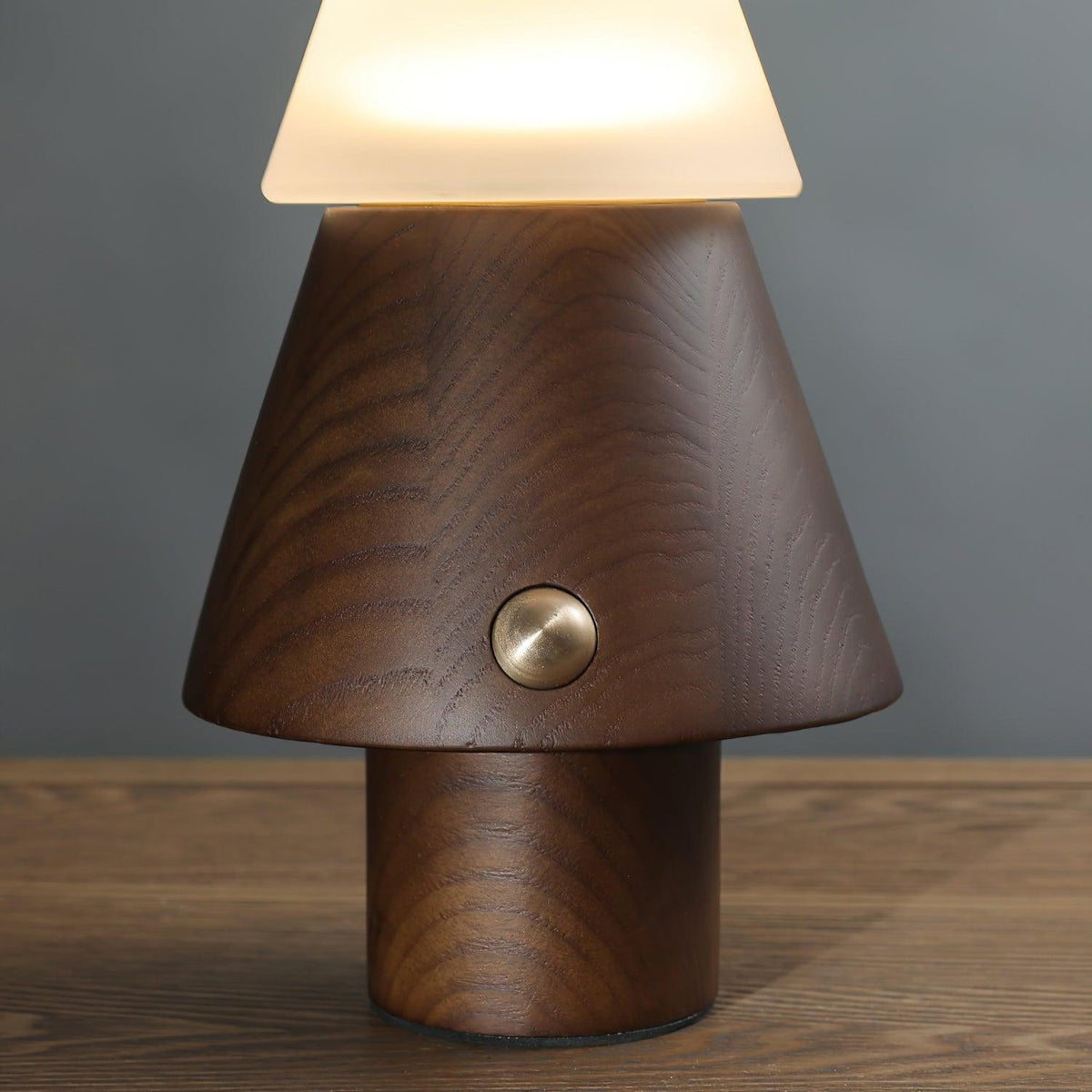 Lámpara de mesa recargable en forma de árbol Abeta en un salón acogedor – imagen 20