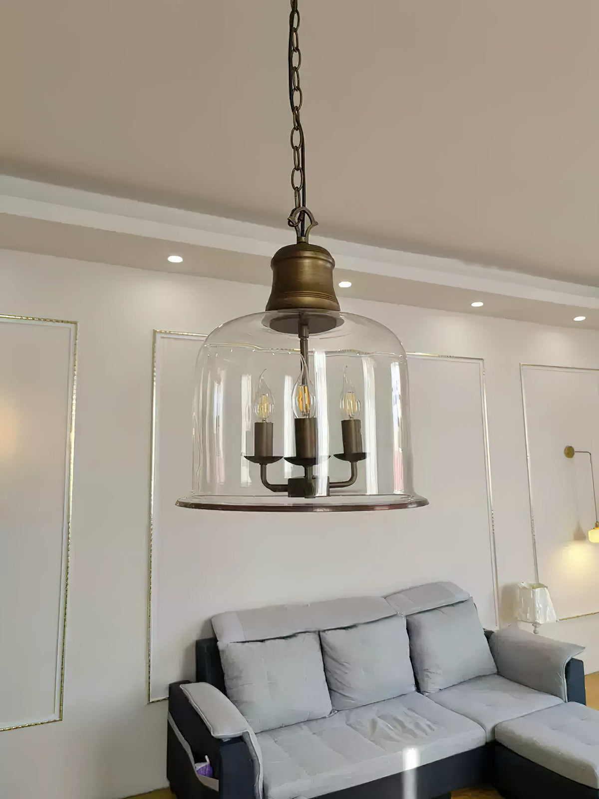 Lámpara colgante farol Farolina en una cocina clásica – imagen 10