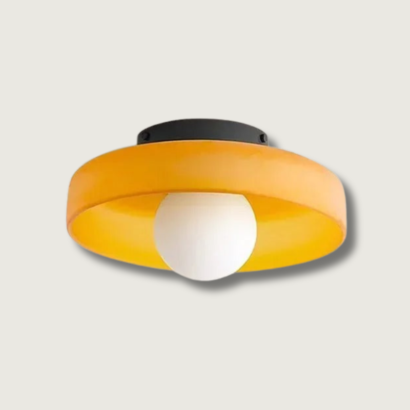 ClaraVitrio – Lámpara de Techo Moderna de Vidrio Elegante