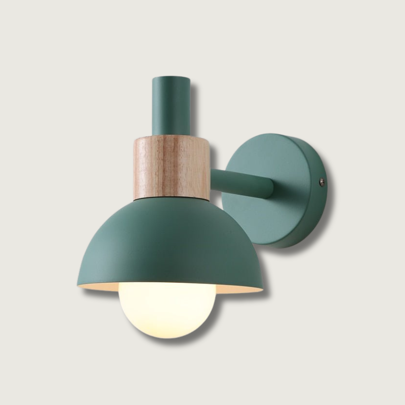 LuzMadera - Lámpara de Pared de Madera