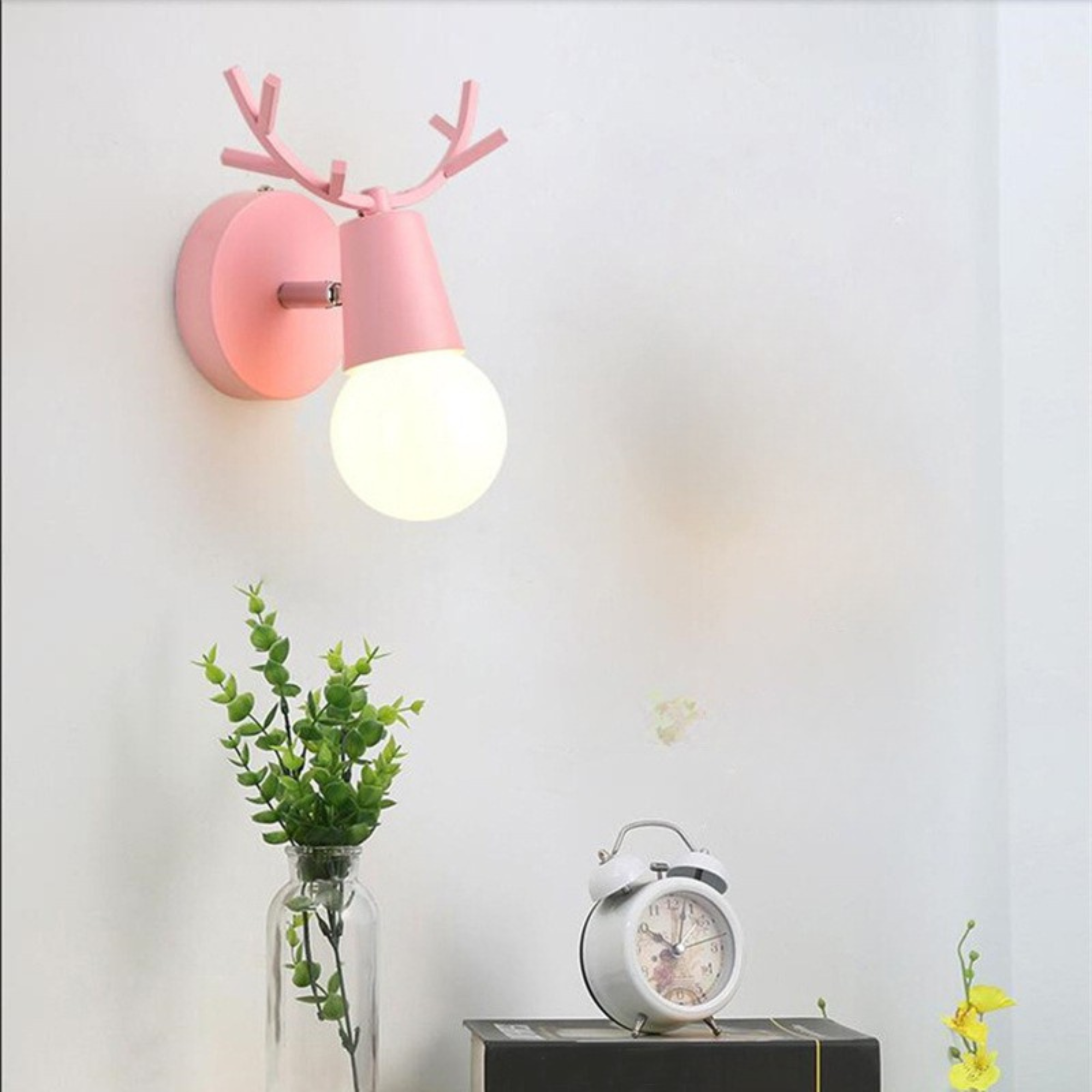 Cervalia - Aplique de Pared Natural Diseño Rústico y Elegante