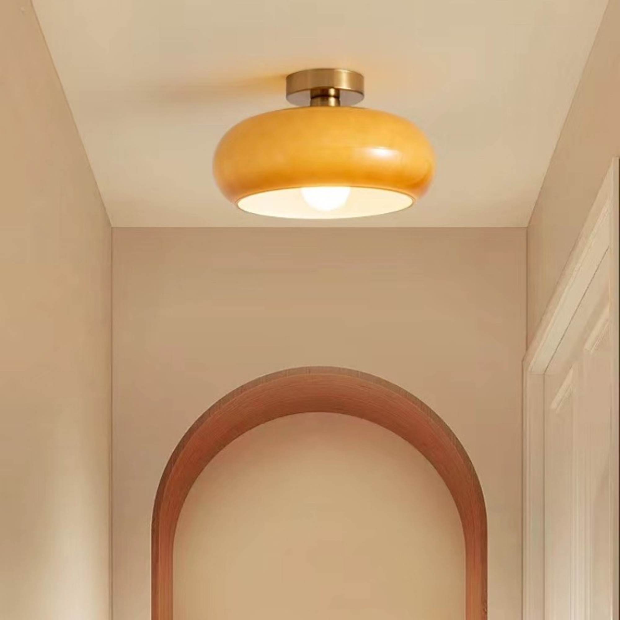 Vidralis - Lámpara Colgante de Vidrio y LED