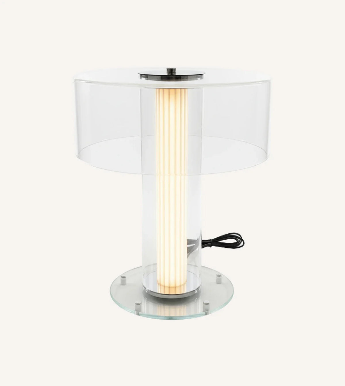 Lámpara de mesa de cristal Mabela – vista principal