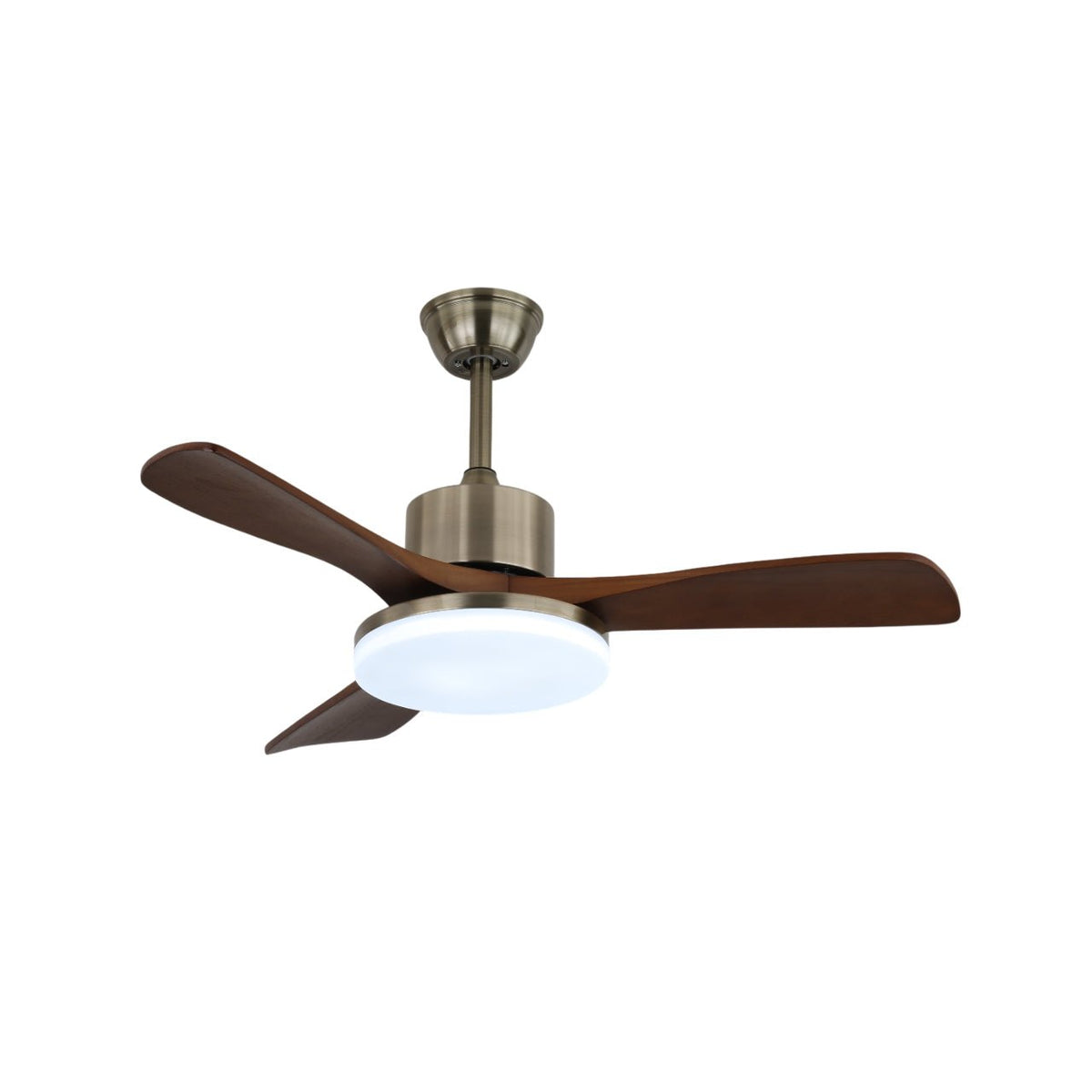 Ventilador de techo con luz Gualdera en un salón elegante – imagen 4