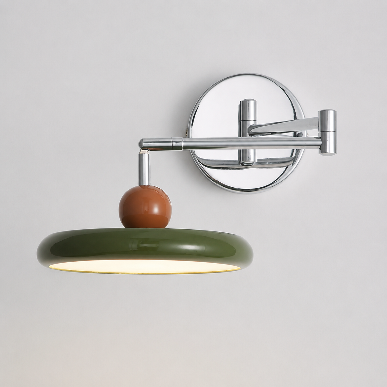 Maven - Lámpara de Pared Ajustable con Diseño Moderno y Luz LED Integrada
