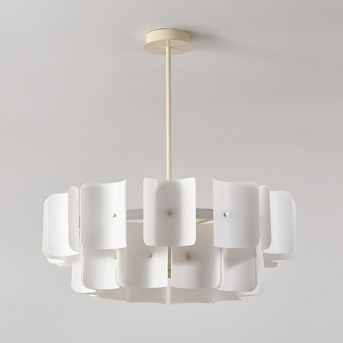 Lámpara de araña LED Corvela – en tamaño Ø 80 cm