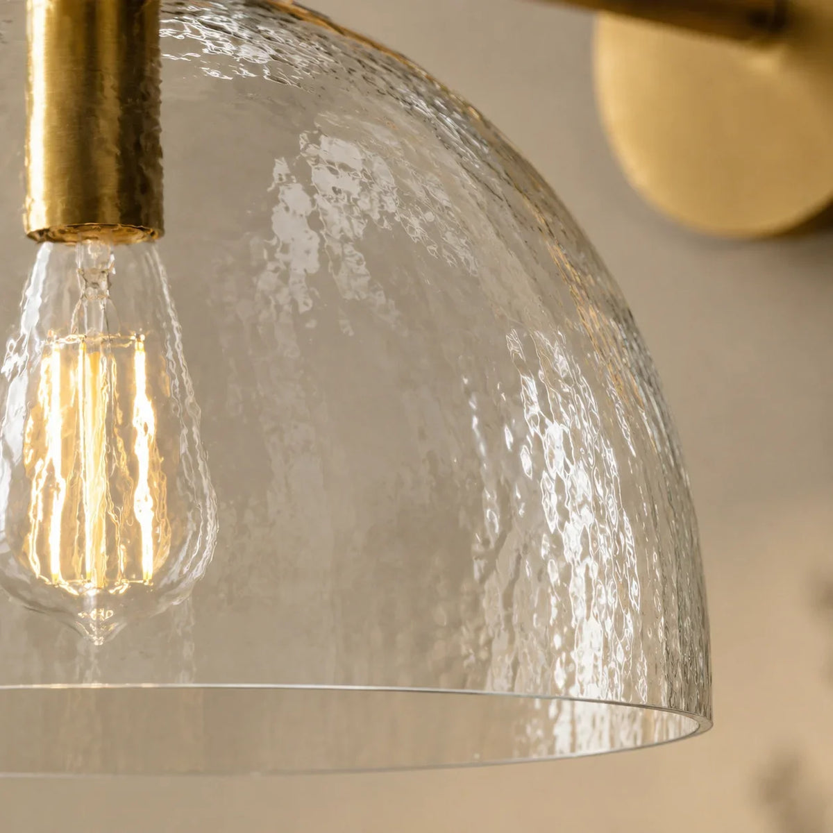 Aplique de pared de cristal soplado Niebla en un baño cálido – imagen 33