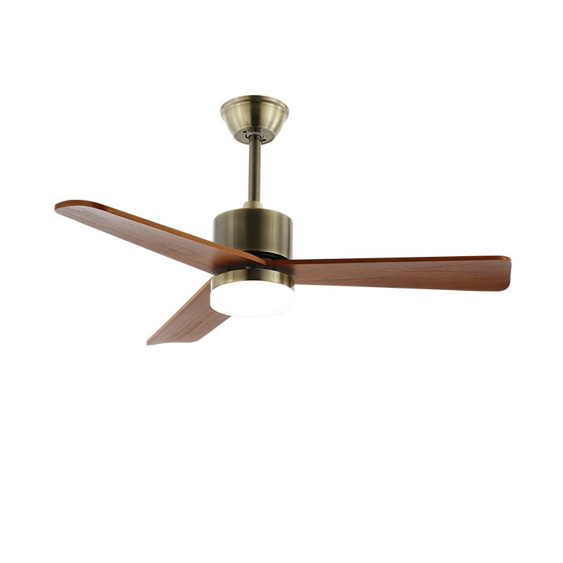 Ventilador de techo con luz Brisel en un salón acogedor – imagen 18