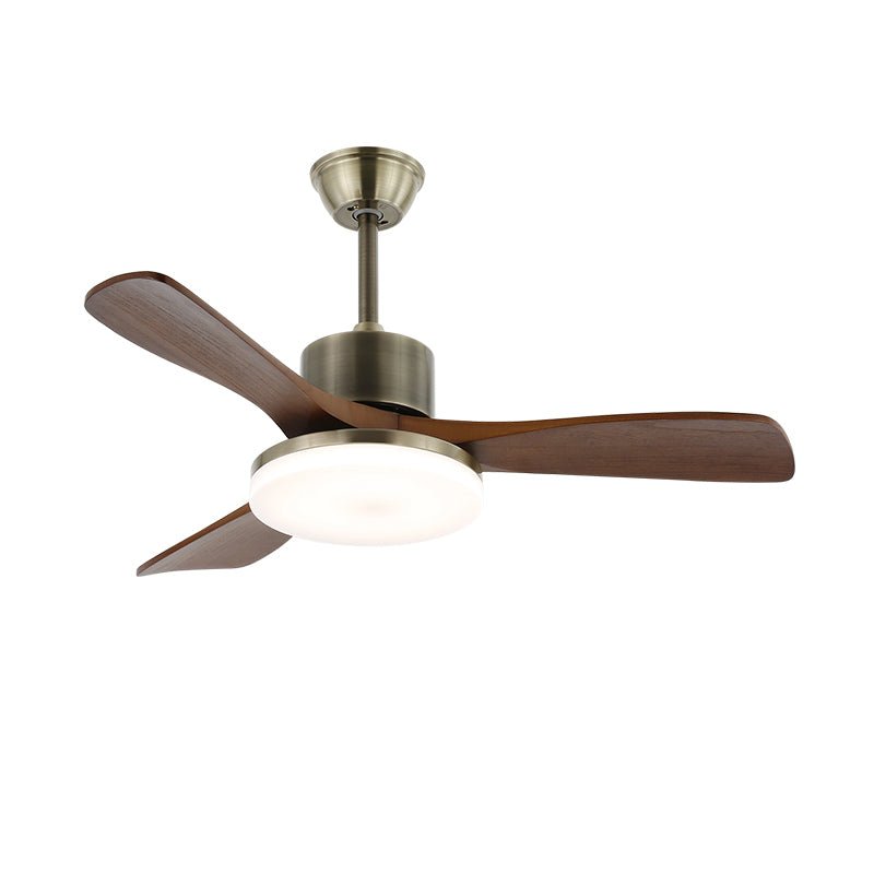 Ventilador de techo con luz Brisel en un salón acogedor – imagen 16