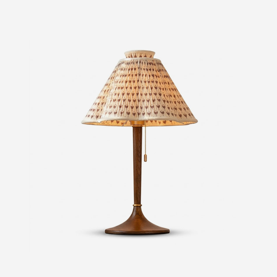 Lámpara de mesa plisada Tulipela – vista principal