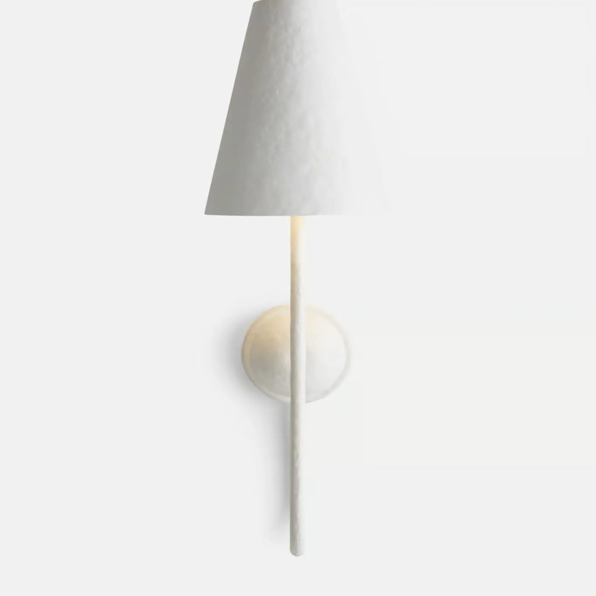 Aplique de pared de yeso Mosela – encendido