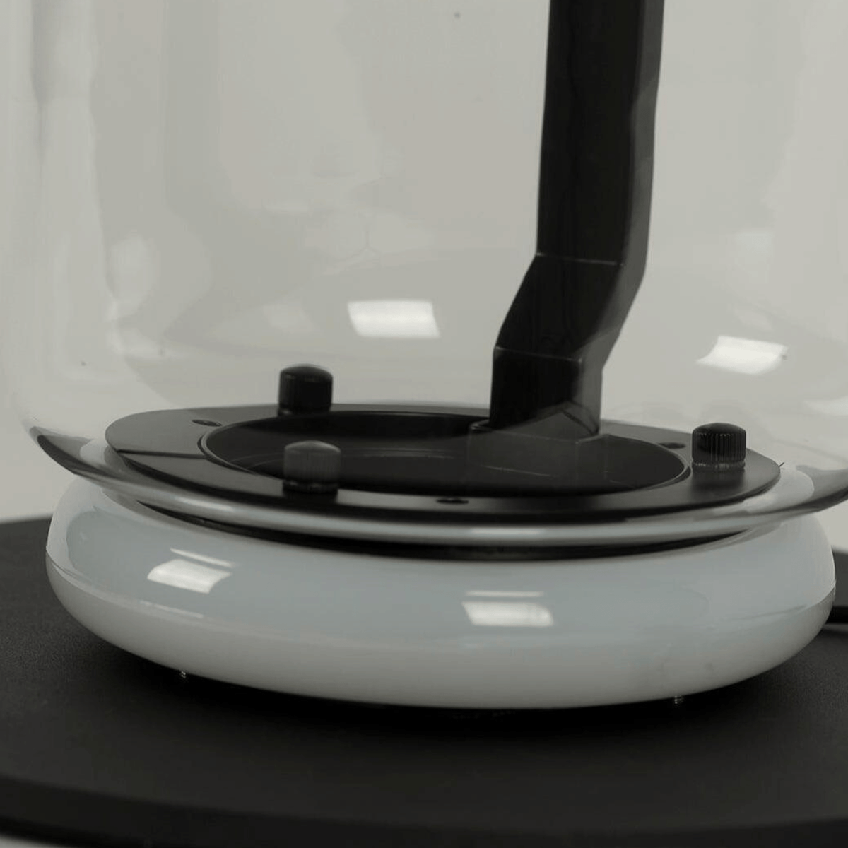Lámpara de vidrio soplado Palvia – detalle del módulo LED
