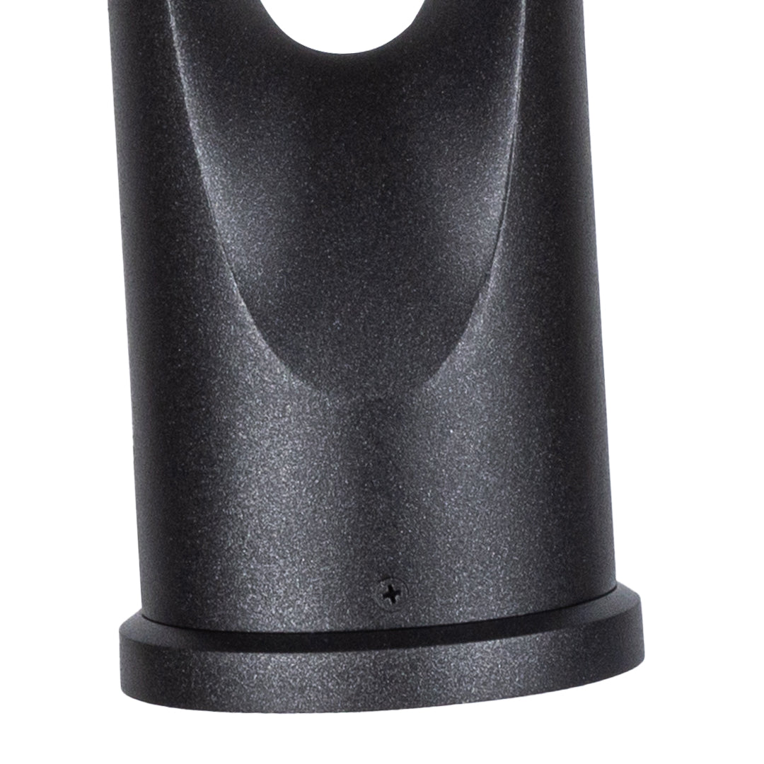 Baliza de jardín LED Jelvara – detalle de la base de fijación